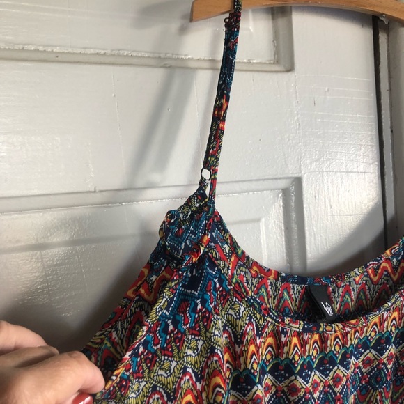 Women’s Colorful LOVE Romper with elastic waist. - Picture 6 of 6